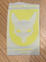 Rudel-Wolfskopf, weiß Rudel-Wolfskopf, weiß