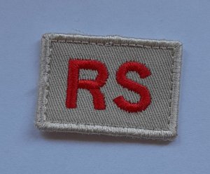 RS-Abzeichen, khaki