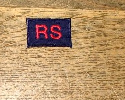 RS-Abzeichen, blau